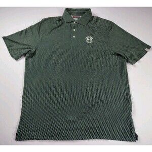 KJUS Polo Pebble Beach Golf Links Mens XL Performance Fit Hollow Pima